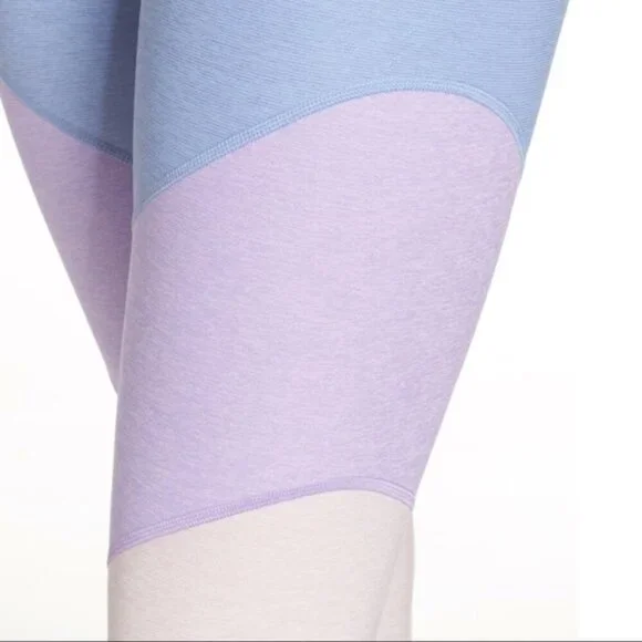 Women's Outdoor Voices 7/8 Length Springs Tri Tone Colorblock Leggings - Size S - Picture 4 of 10